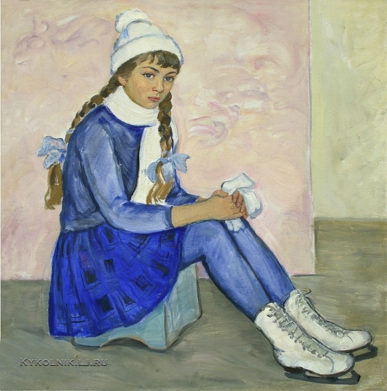 Попова Ирина Николаевна. Фигуристка. 1968