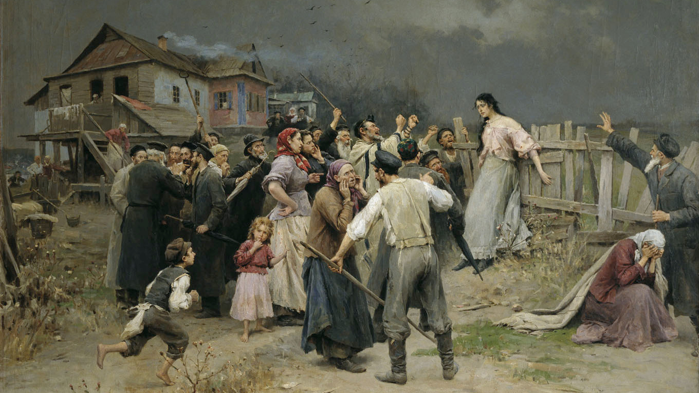 Николай Корнилович Пимоненко. Жертва фанатизма. 1899
