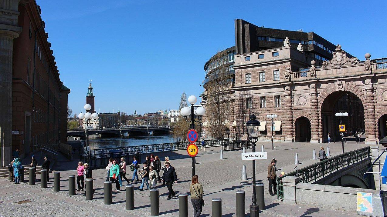 Здание парламента Швеции
