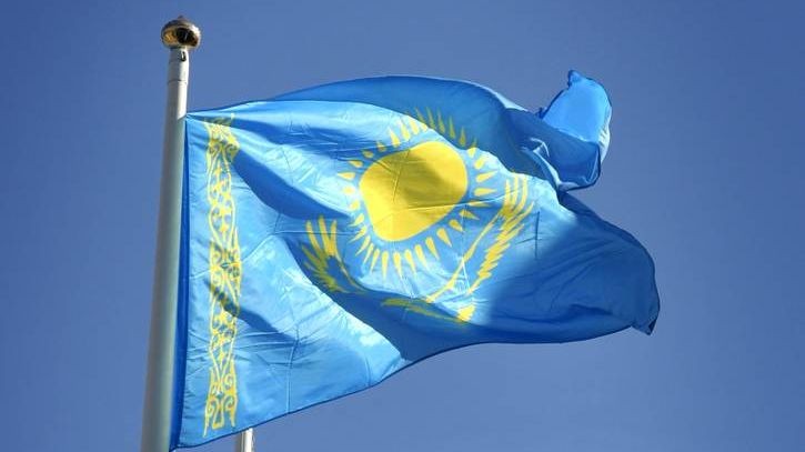 Флаг Казахстана