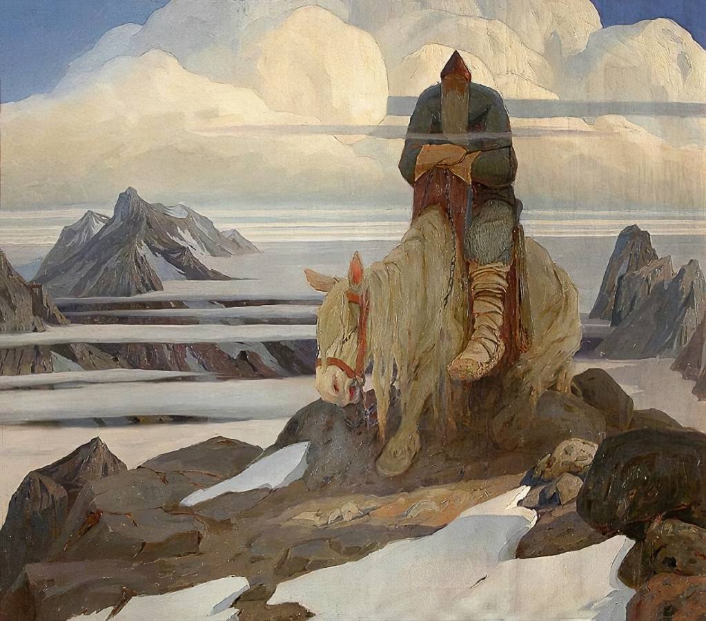 Владимир Федорович. Святогор-богатырь. Конец XIX века