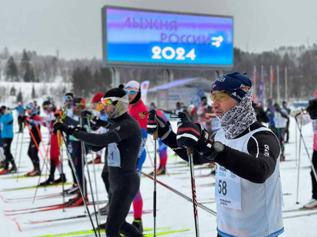 Лыжня России Мурманск