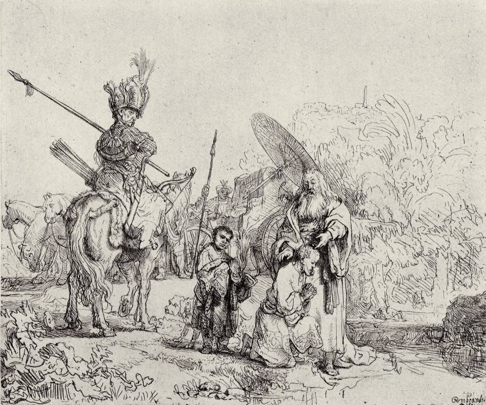 Рембрант. Крещение казначея. 1641