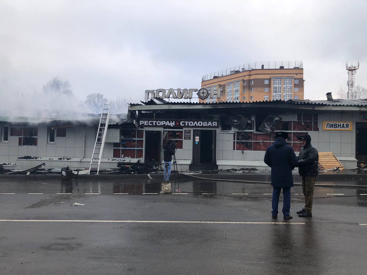 Пожар в кафе «Полигон» в Костроме возник из-за пиротехники — ТАСС | ИА  Красная Весна