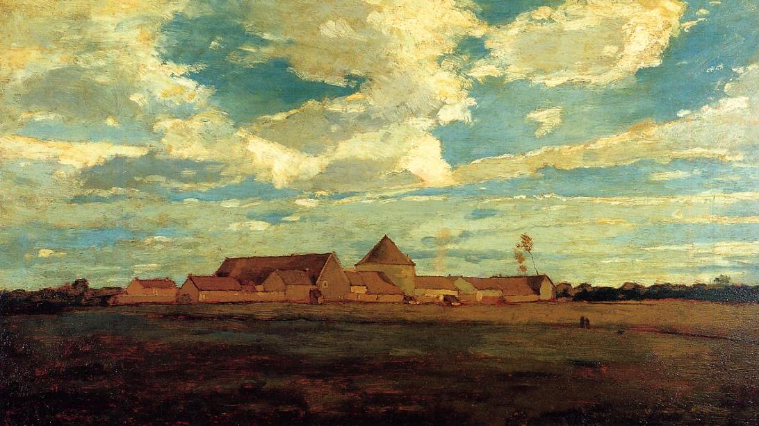 Уинслоу Хомер. Французская ферма. 1867