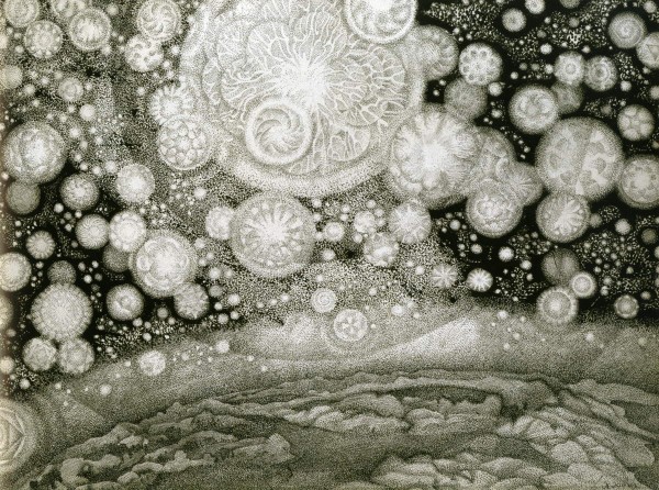 Константин Юон. Рождение ночных светил. 1908-1909