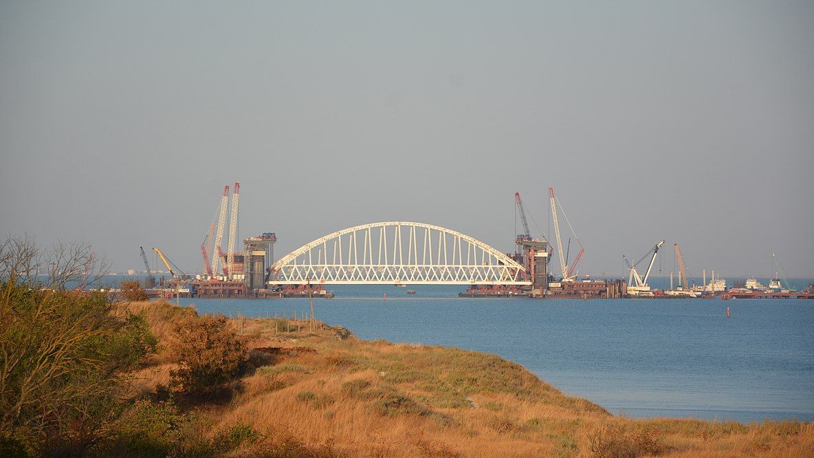 Крымский мост 2017 г
