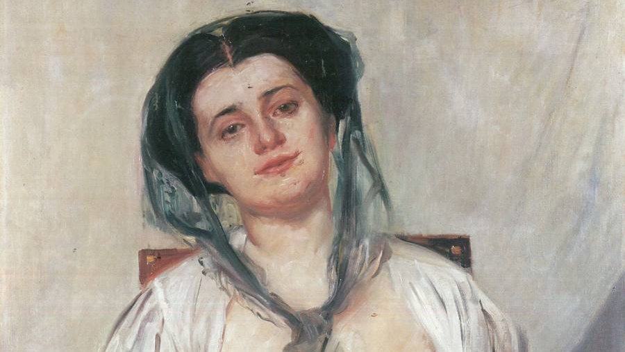 Ловис Коринт, «Беременная Донна» (фрагмент), 1909