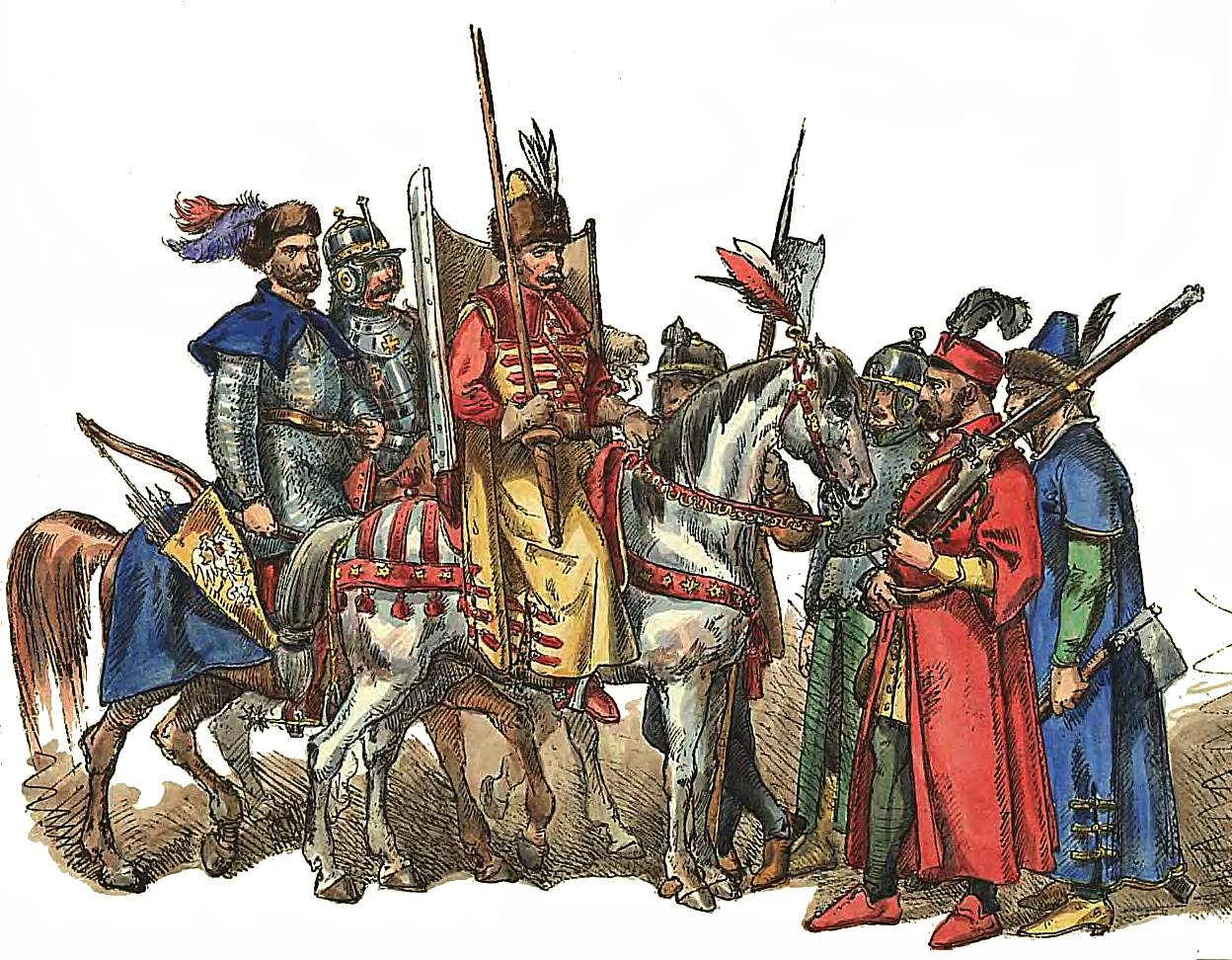 Ян Матейко Литовское войско, 1576–1586 годы. 1896