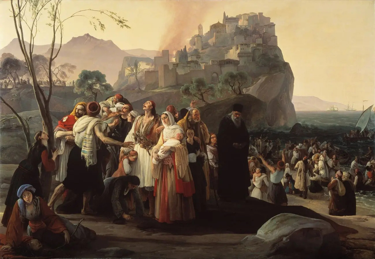 Франческо Айец. Беженцы из Праги. 1831