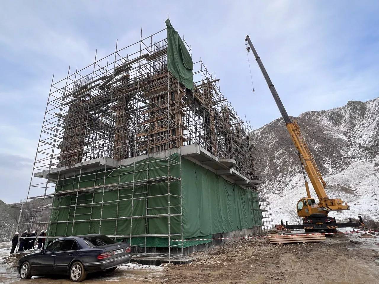 Строительство малой ГЭС «Бала-Саруу» на нижнем бьефе Кировского водохранилища в Киргизии