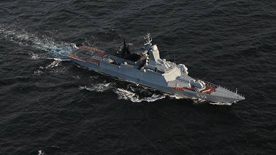 Наблюдение за действиями американских военных кораблей осуществляется корветами ВМФ России «Бойкий» и «Сообразительный»