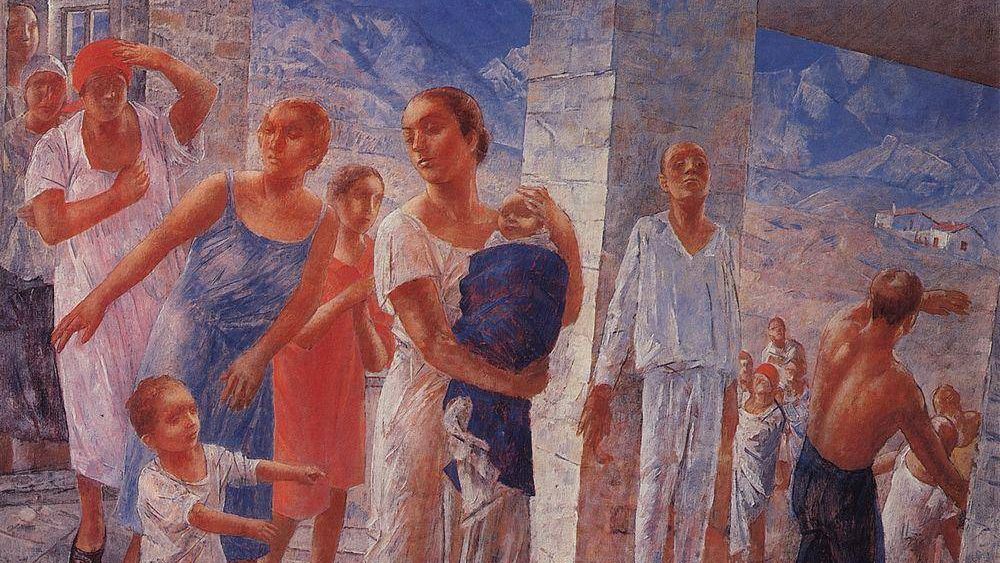 Кузьма Петров-Водкин. Землетрясение