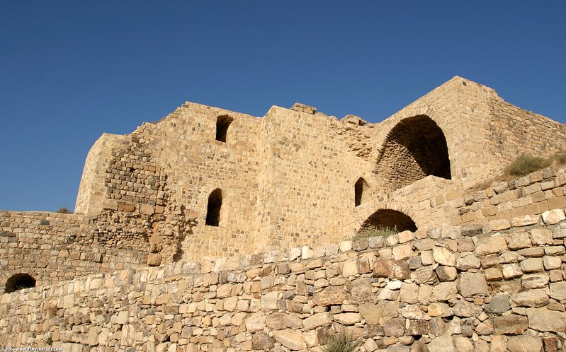 Крепость крестоносцев Карак, Иордания 