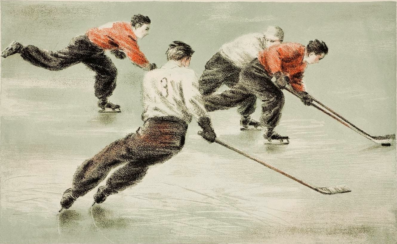 Николай Когут. Хоккей. 1950-е
