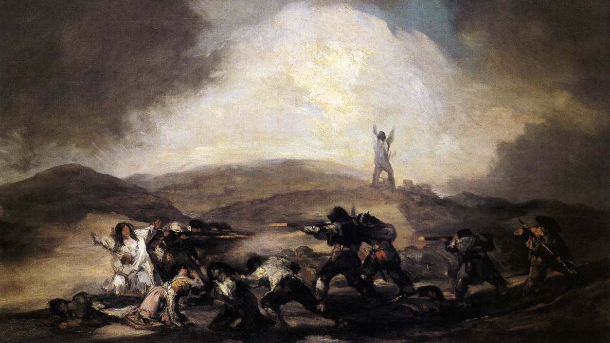 Франсиско де Гойя. Разбой (фрагмент). 1794