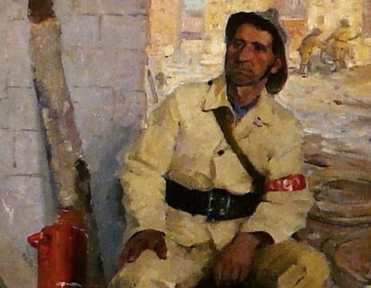 Николай Погребняк. Пожарный (фрагмент)