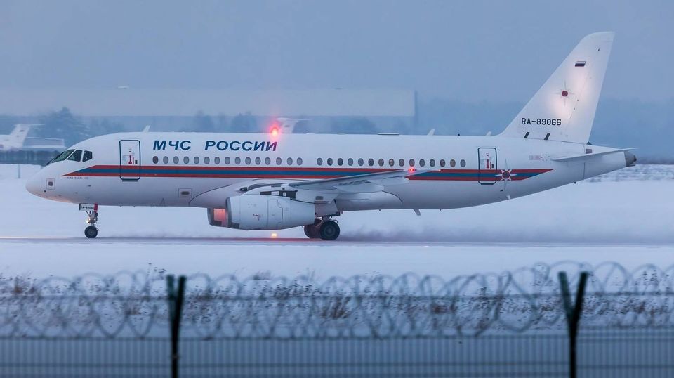 МЧС России Sukhoi Superjet-100-95LR