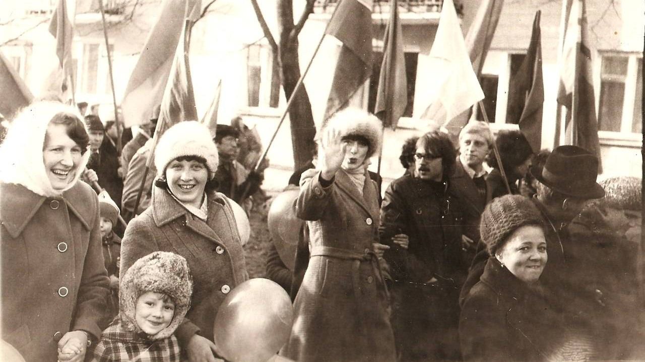 Нижний Тагил. Первомайская демонстрация. 1981 год