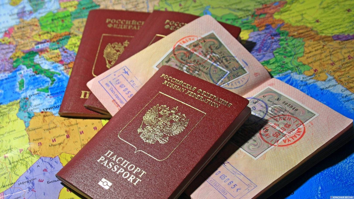Заграничные паспорта. Виза