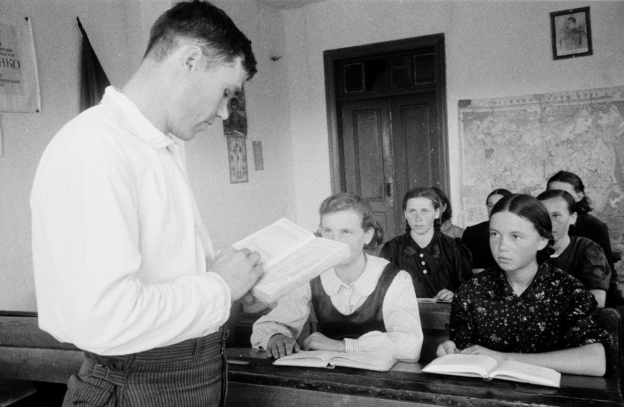 Украинская школа в фотографиях Семена Фридлянда. 1950-е годы