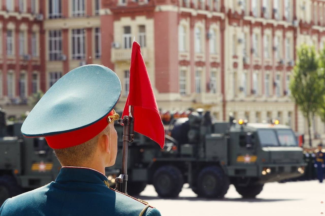 Военный парад в Ростове-на-Дону