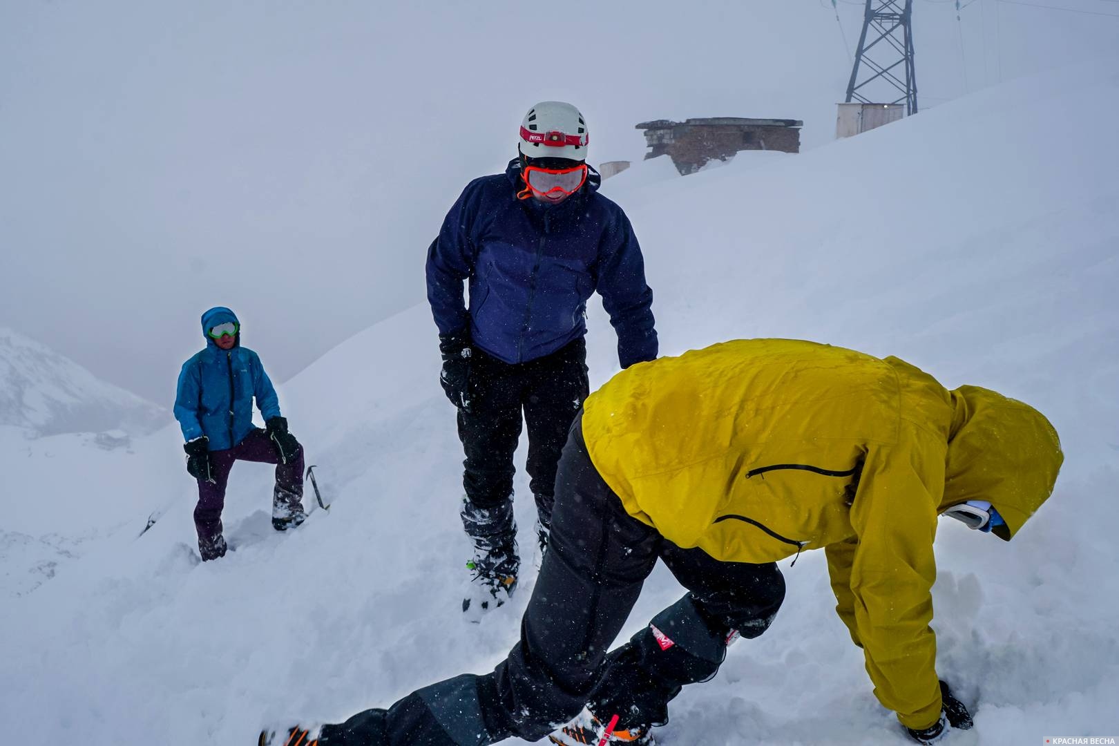 Альпинисты на Эльбрусе