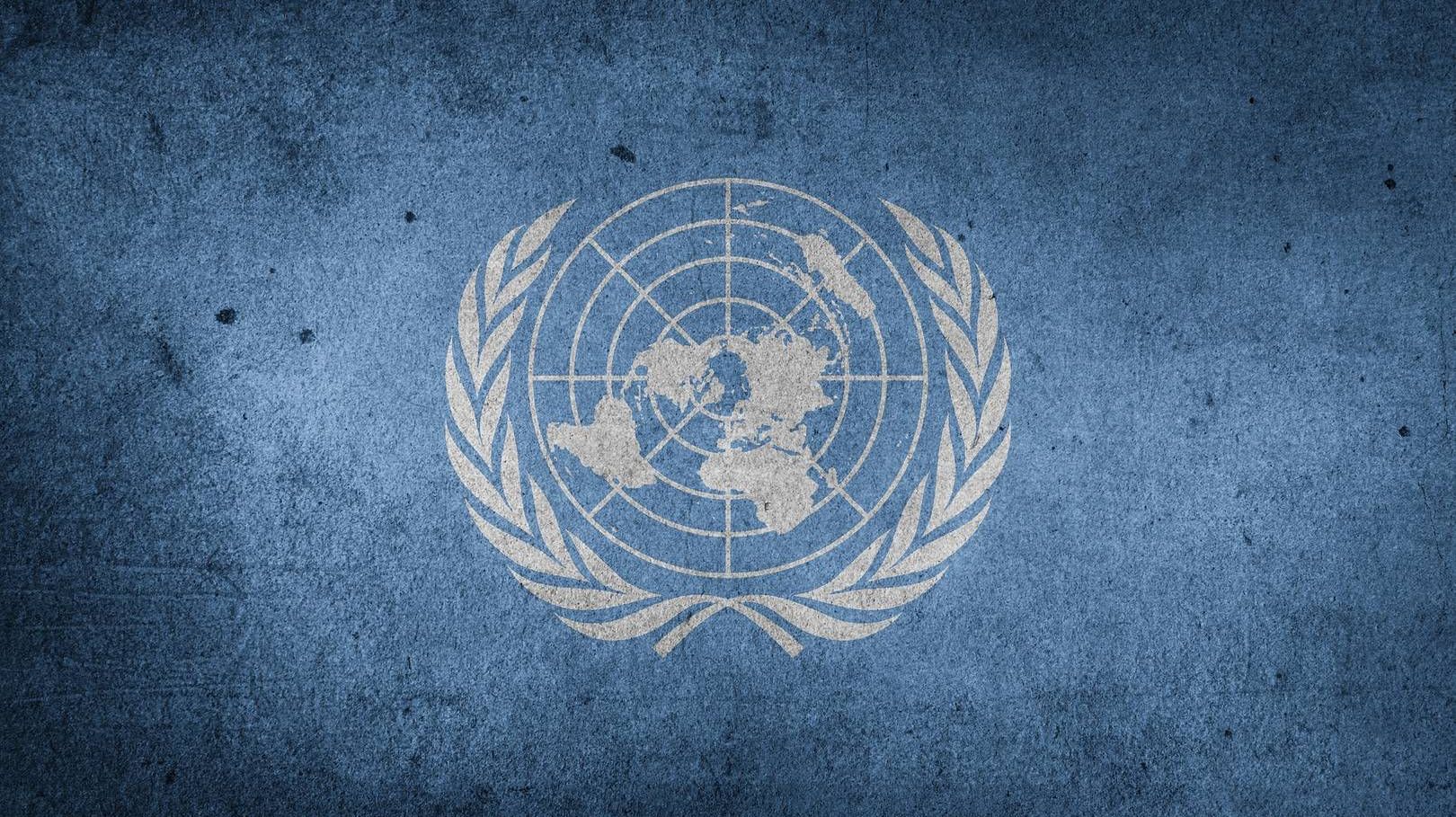 Флаг ООН.
