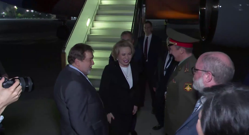 Валентина Матвиенко в Ташкенте