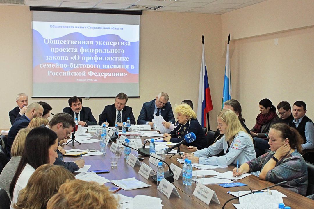 Обсуждение законопроекта о семейно-бытовом насилии в Екатеринбурге, 17 января 2020