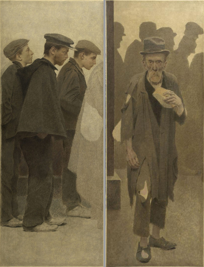 Фернан Пелес. Кусок хлеба. ок. 1908.