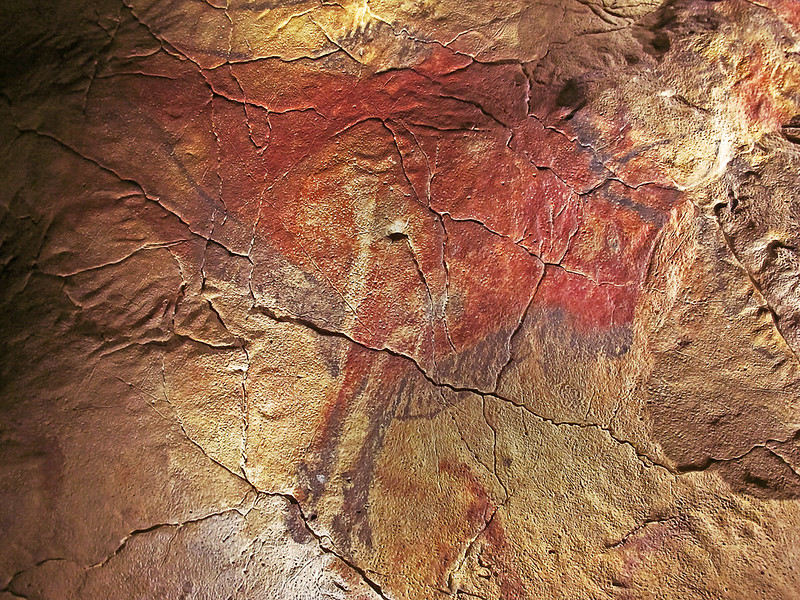 Пещера Альтамира в Национальном археологическом музее Мадрида (Испания)