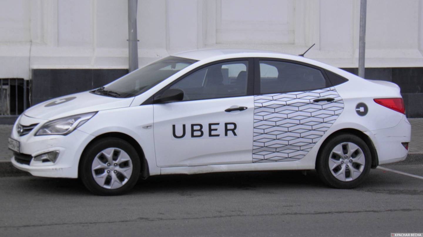 Москва, такси Uber
