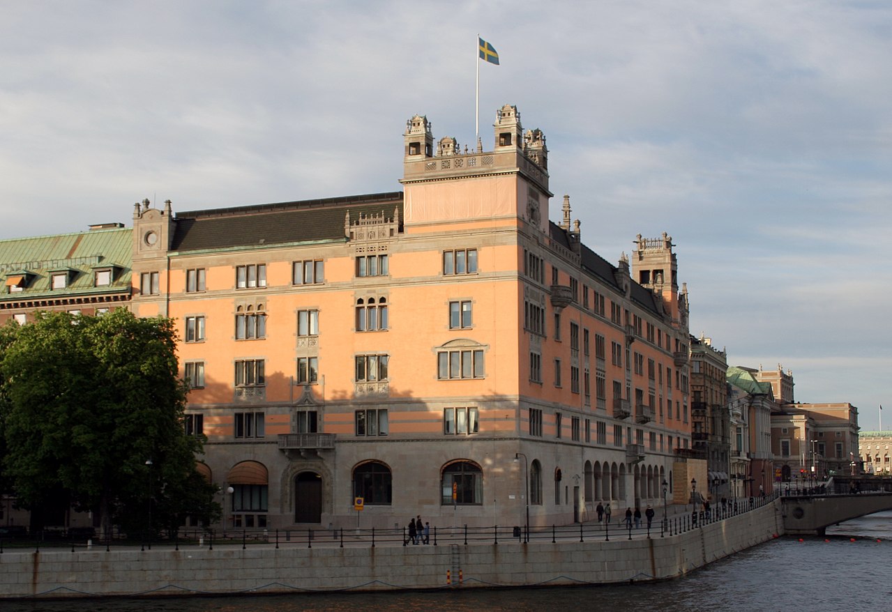 Здание Правительства Швеции в Стокгольме