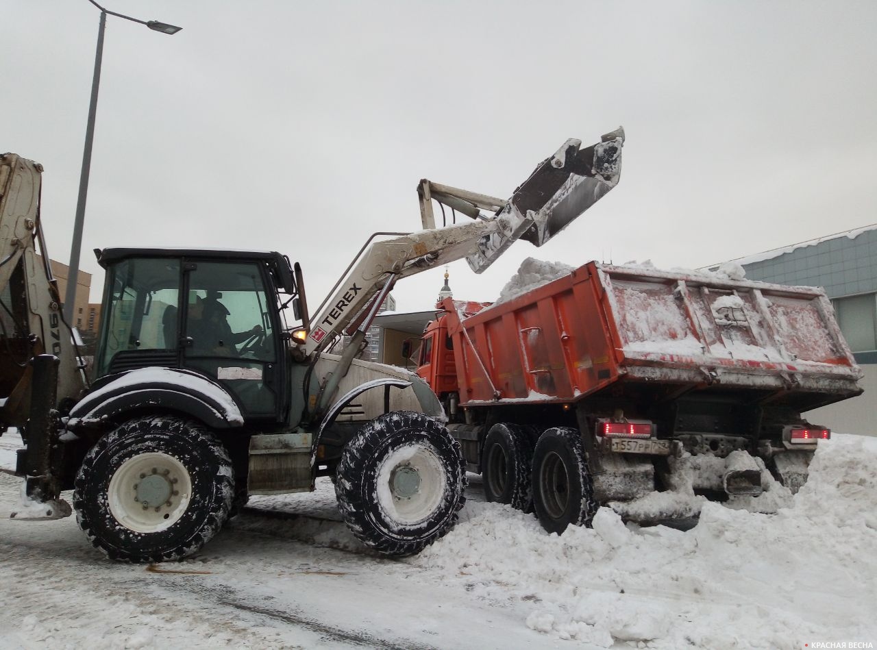 Москва днем 27 января