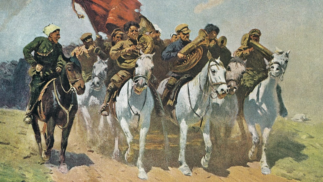 Митрофан Греков. Трубачи Первой конной армии. 1934
