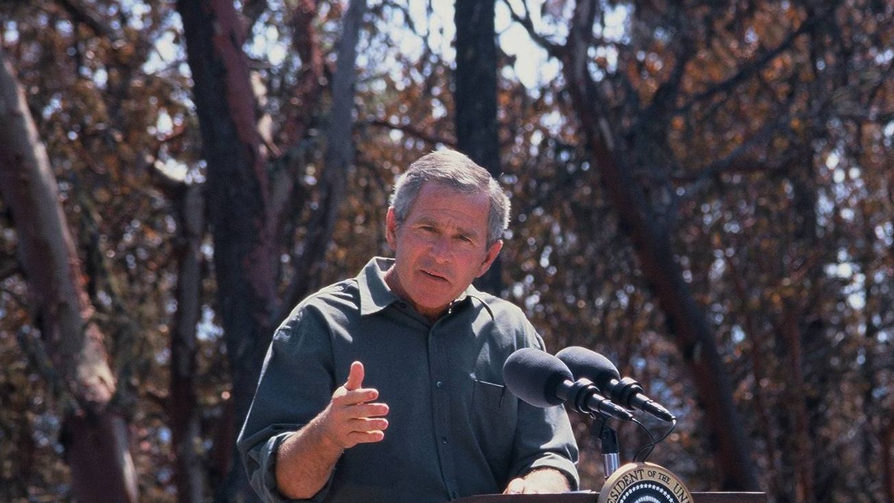 Экс-президент США Джордж Буш