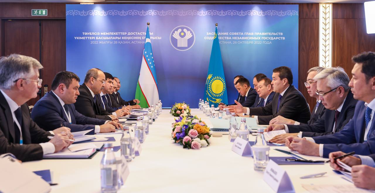 Заседания Совета глав правительств СНГ в Астане