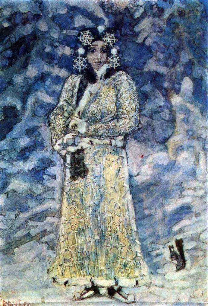 Михаил Врубель. Снегурочка. 1890