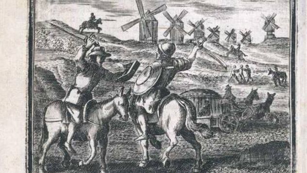 Диего де Обрегон. Иллюстрация книги Дон Кихот. 1654