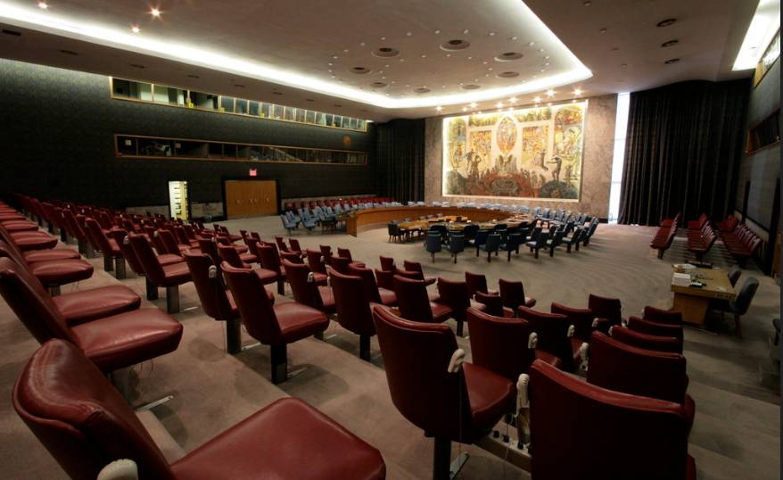 Зал заседания СБ ООН