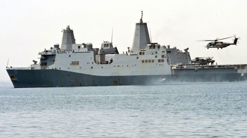 Десантный корабль ВМФ США Портленд