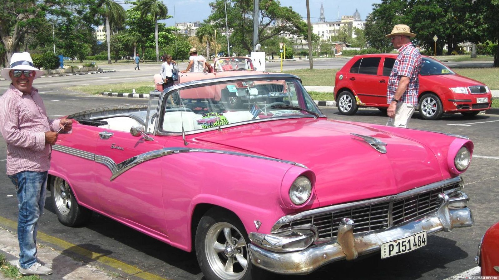 Куба. Гавана. Городское такси.