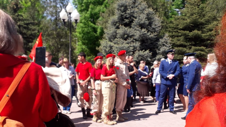 Горожане собрались вместе почтить память погибших за освобождение города Прохладный