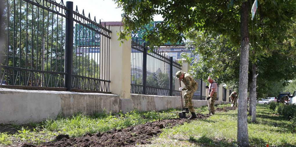 Благоустройство территории