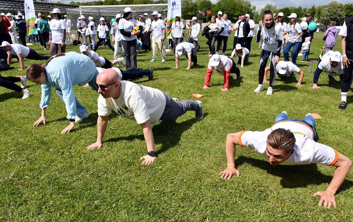 Спортивный фестиваль «Земля спорта» в Гусеве
