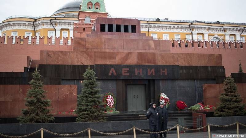 Красная площадь. Мавзолей В.И. Ленина