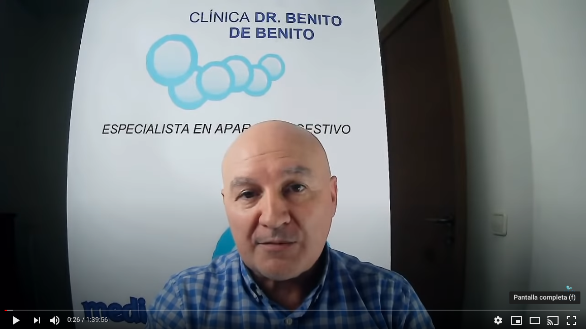 Врач-специалист отдела пищеварительной системы Мадридской службы здравоохранения (SERMAS) Луис Мигель Бенито де Бенито