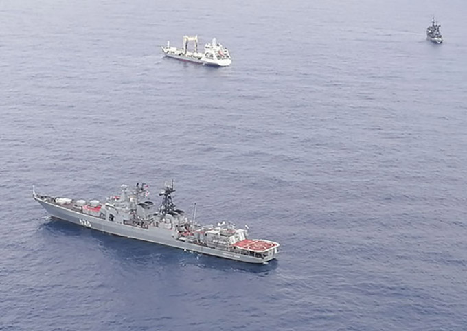 Отряд кораблей и судов обеспечения Северного флота во главе с БПК «Вице-адмирал Кулаков» вышел в Северное море