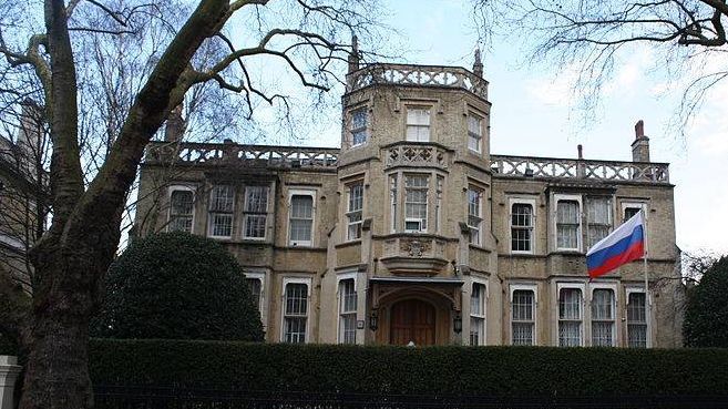 Посольство России в Лондоне — резиденция в садах Кенсингтонского дворца